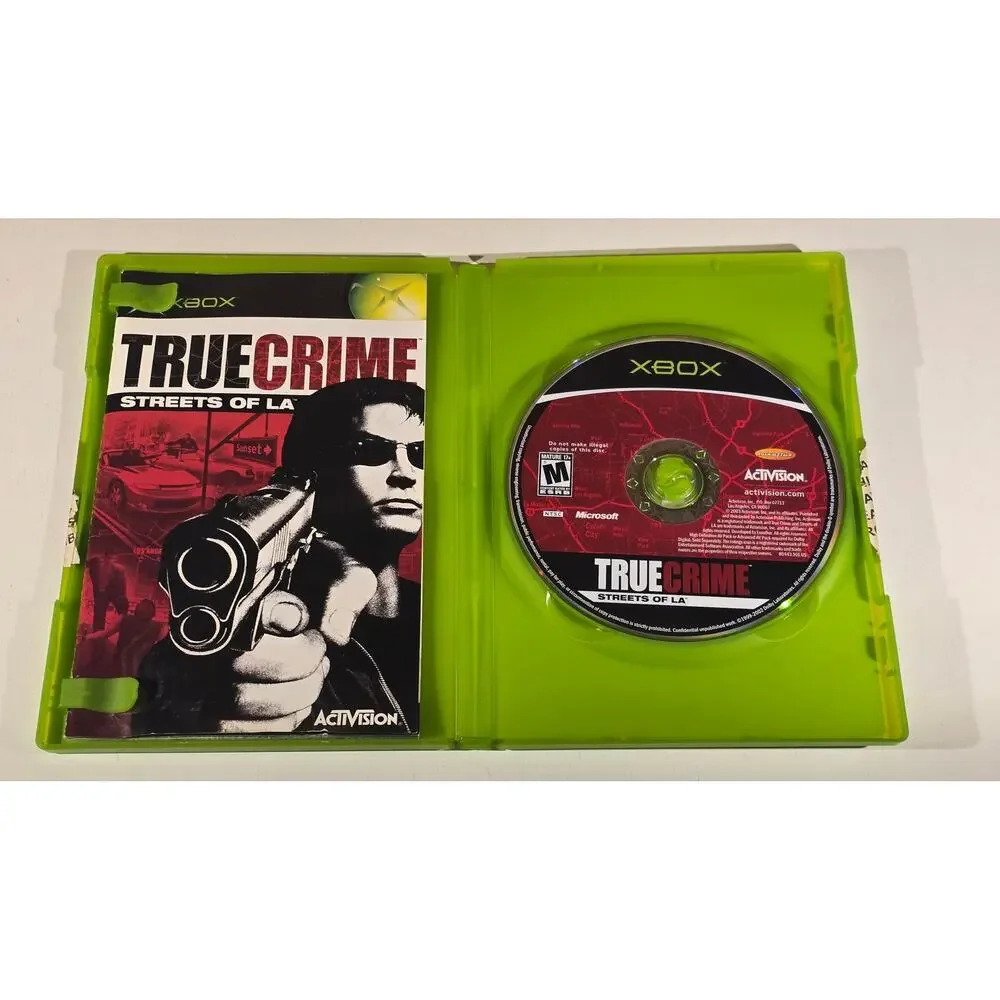 Original Xbox True Crime Streets of LA CIB Complete